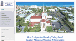 Desktop Screenshot of firstdelray.com